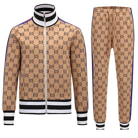 gucci men's tracksuit|men's Gucci tracksuit for sale.